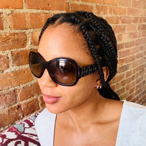 Versace Black 4154-b Sunglasses